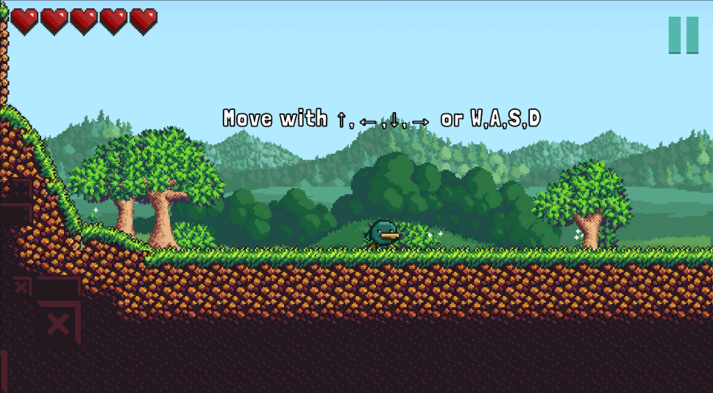 Vitsmare Screenshot - Movement tutorial